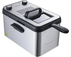 Elektrische Friteuse - Frituurpan - Lekkere Snacks - Regelbare Thermostaat - 4.2 Liter - Roestvrij Staal