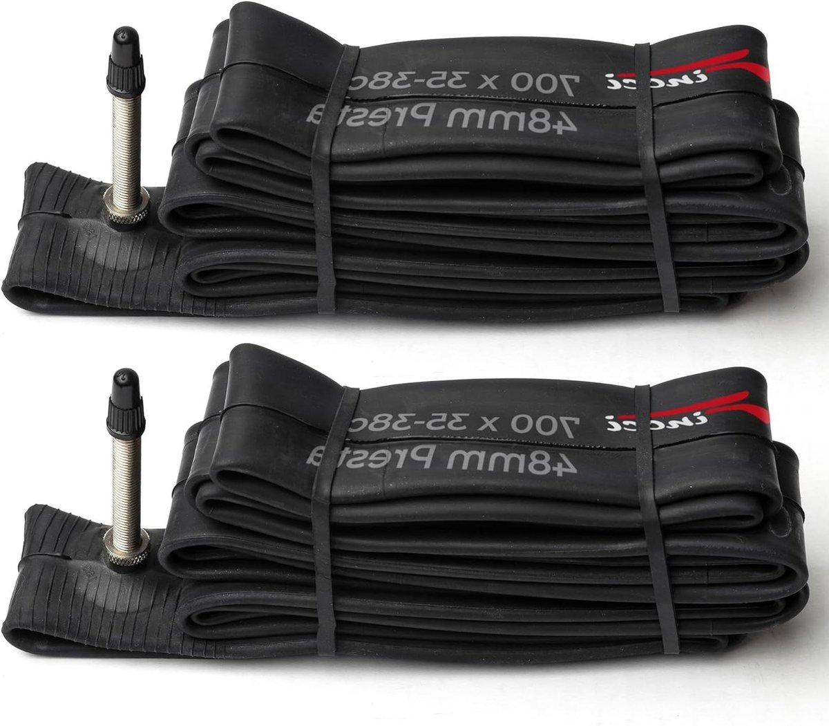 Fiets Binnenbanden - Binnenbanden Fietsband - Veilige Fietstocht - Butylrubber Materiaal - 700 x 32-38c - Zwart