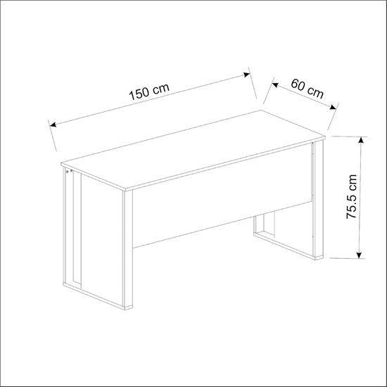 Gamingtafel Bureau - Computertafel Gamertafel - Gaming Setup - Stabiel Frame - 150 cm - Zwart Groen — afbeelding 2