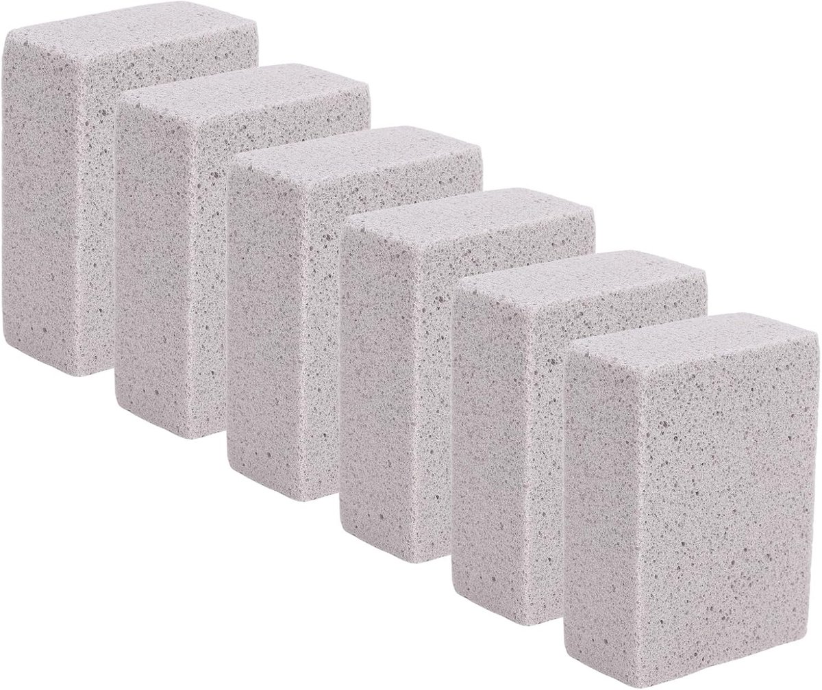 Zwembad Puimsteen - Reinigingsblok Badtegel - Vlekken Verwijderen - Krachtige Reiniging - 26 x 11 x 9 cm - Grijs