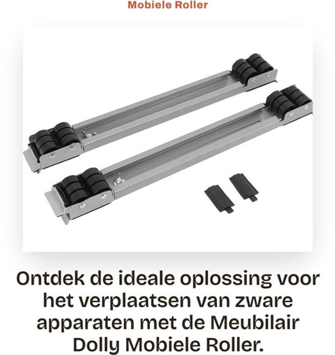 Meubilair Dolly Heavy Duty - Uitschuifbare Roller - Mobiele Basis - Dragende 300KG - Universele Wielen - Schokbestendig Materiaal - Verhuisroller