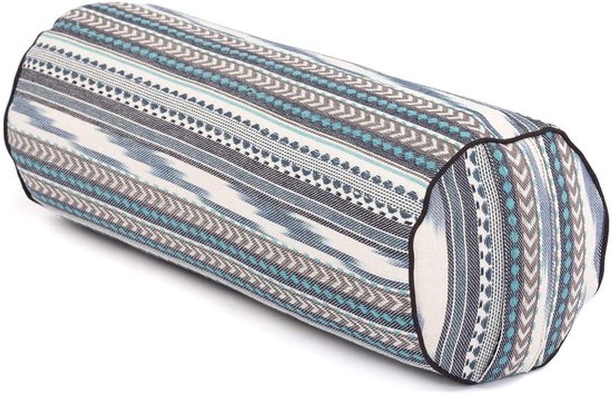 Ethno Collection Yoga Bolster Ø 23 cm - Katoen en Speltvulling