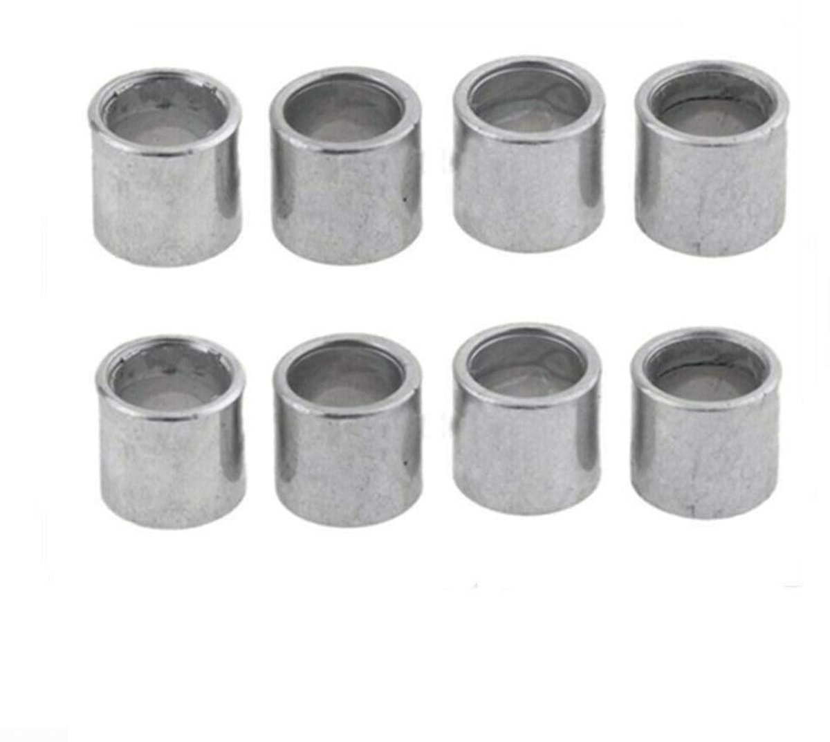 Lagerafstandhouders Skateboard Scooter Spacer Wielassen Onderhoud Skates Gelegeerd Staal 10 mm lengte 8 mm ID