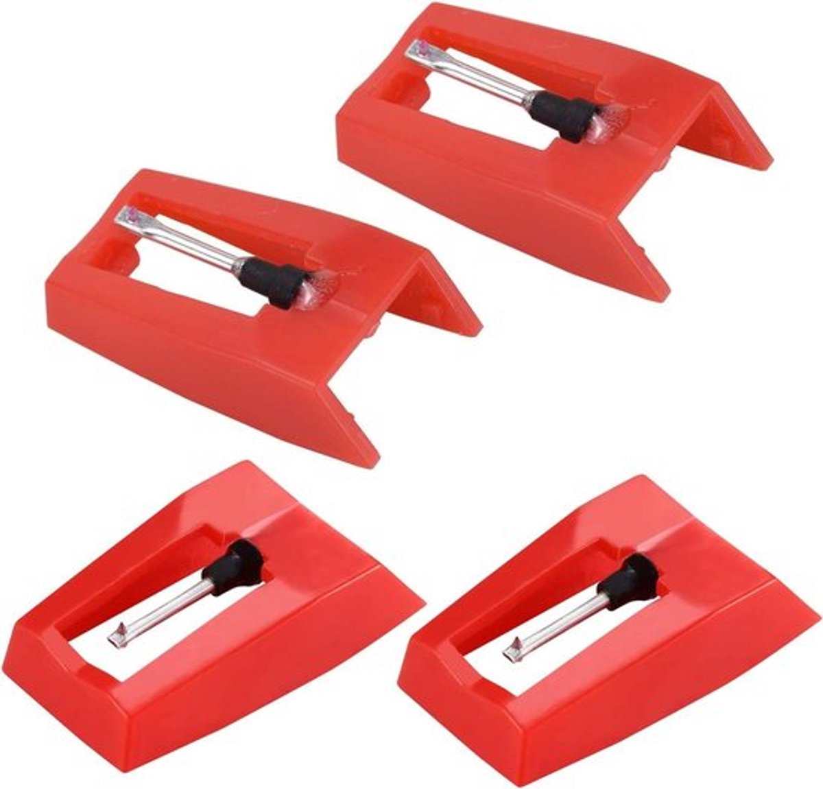 Platenspeler Naalden Set van 4 Stuks voor Diverse Fonografen - Compatibel met Crosley Jensen Victrola