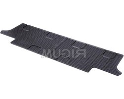Automatten Mercedes Vito - Vloermatten Rubber - Bescherming Interieur - Voertuigspecifieke Pasvorm - Derde Rij - Zwart