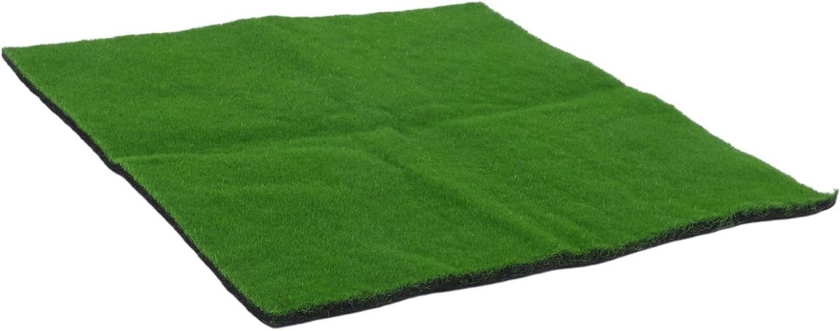 Kunstgras Tapijt - Mos Tapijt Nep Gras - Binnen Decoratie - Realistisch Gras Effect - 50 x 50 cm - Groen
