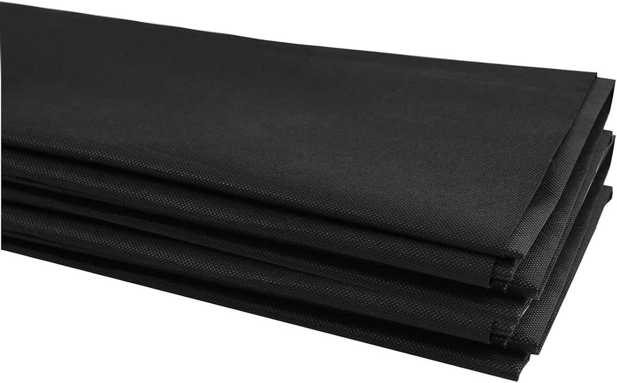 Tuinbed voering - Landschap stof - Onkruid weren - Sterk materiaal - 160x210cm - Zwart