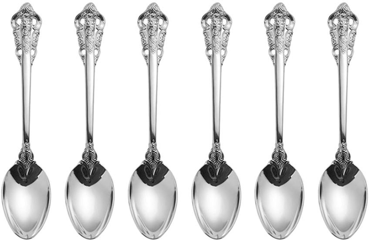Dailygoods - Luxe Bestekset Barok Antieke Uiterlijk - 6-delig
