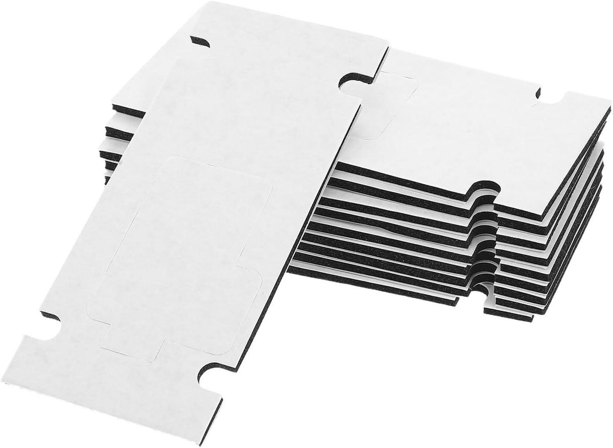 Zelfklevende Deurbelhouder - Deurbel Bevestiging - Deur Montage - Geen Boren Nodig - 11.80X5.20X0.30CM - Wit