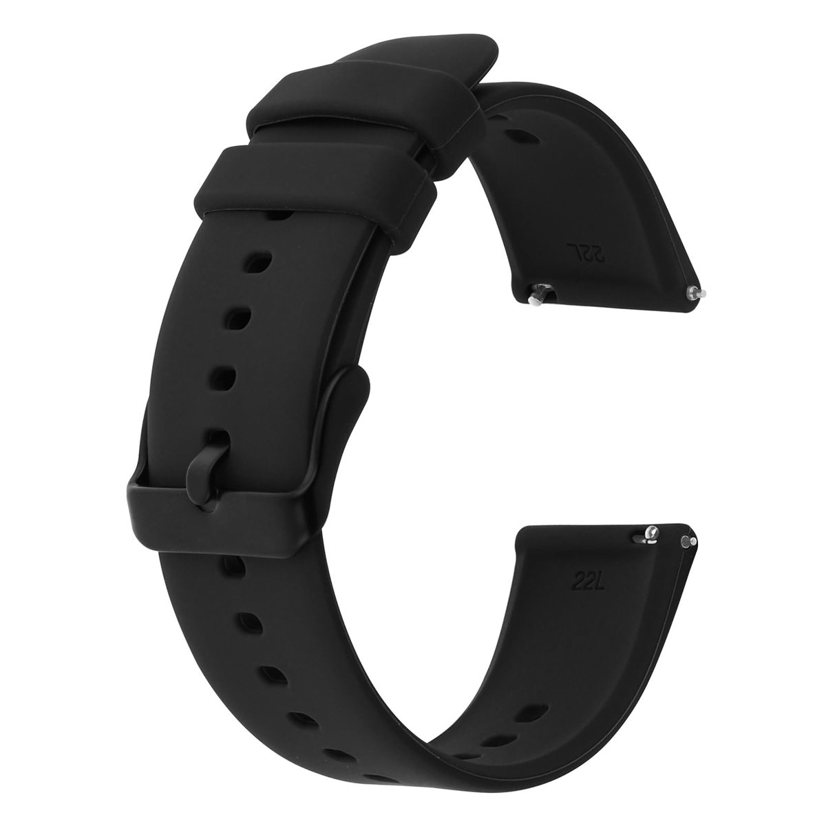 Dailygoods - Silicone Horlogeband met Snelle Bevestiging - Waterdichte Vervangingsband voor Smartwatch
