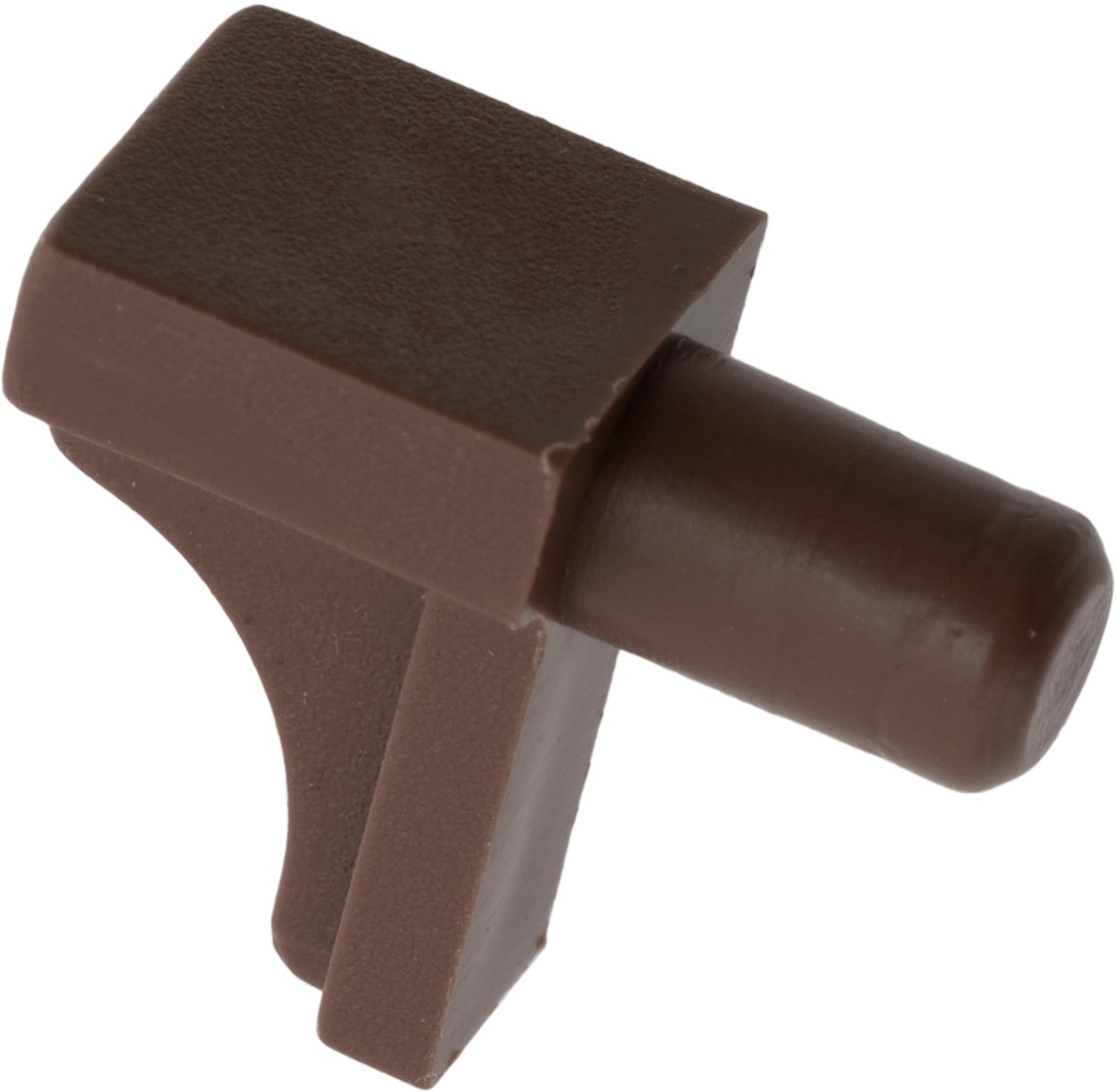 Dailygoods - 70 Stuks Planksteunen - Plastic Steunen voor Plankmontage, Bruin