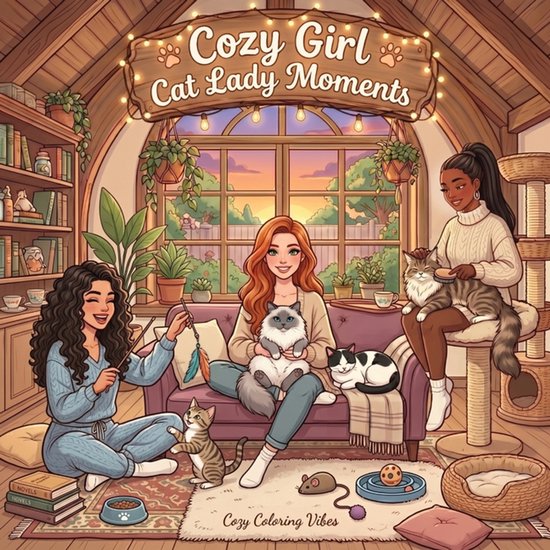 Cozy Girl Collection- Cozy Girl Cat Lady Moments - cover