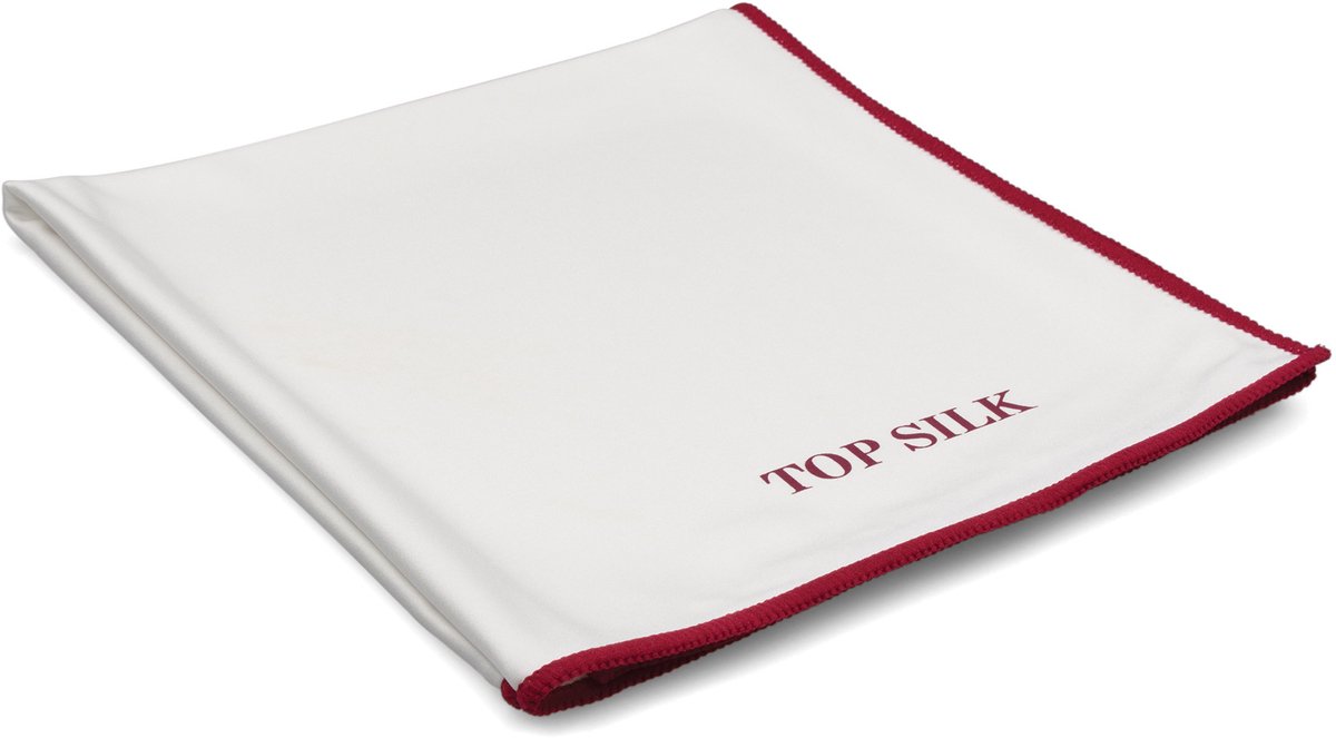 Top Silk Microvezel Glas- & Glansdoek ChiaMo.nl Wit 50 x 70 cm
