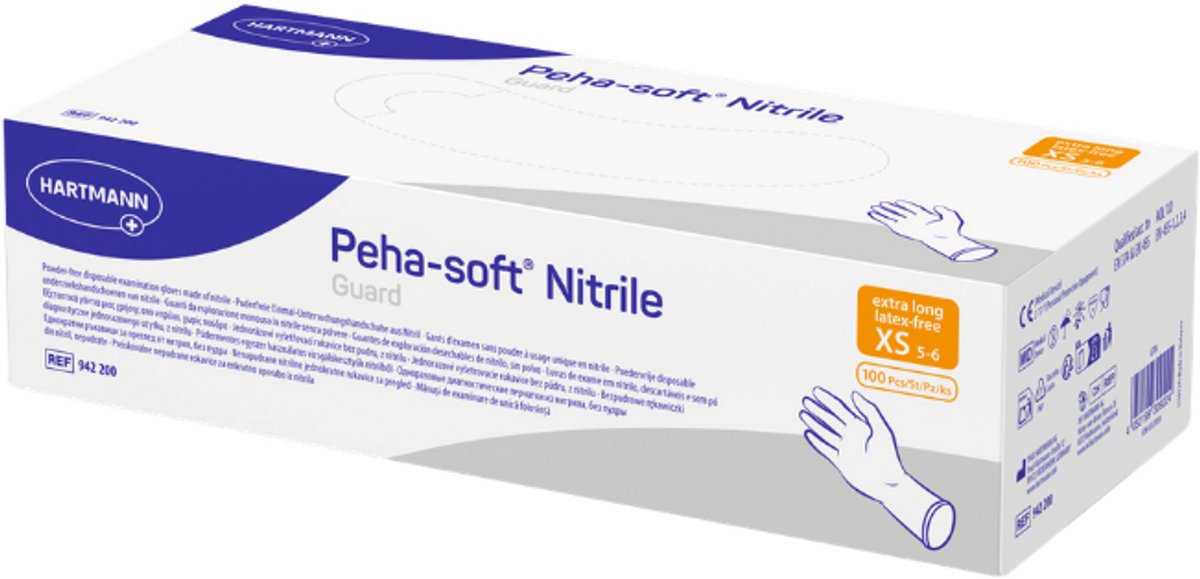 Hartmann Peha-Soft Guard ntril handschoenen 100 stuks