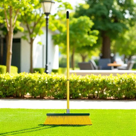 Kunstgras bezem XL - Kunstgras gereedschap - telescoopsteel - 65cm breed - lichtgewicht van VONDEN® — afbeelding 4
