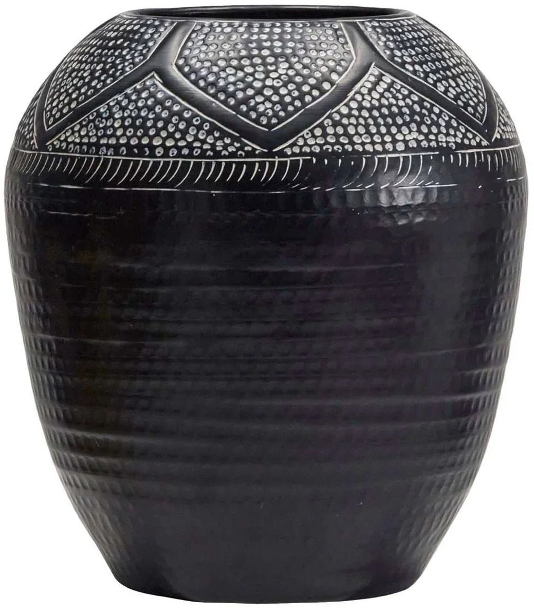 House Doctor Vaas Bloss zwart 31cm [gid://shopify/Metaobject/303110226255]