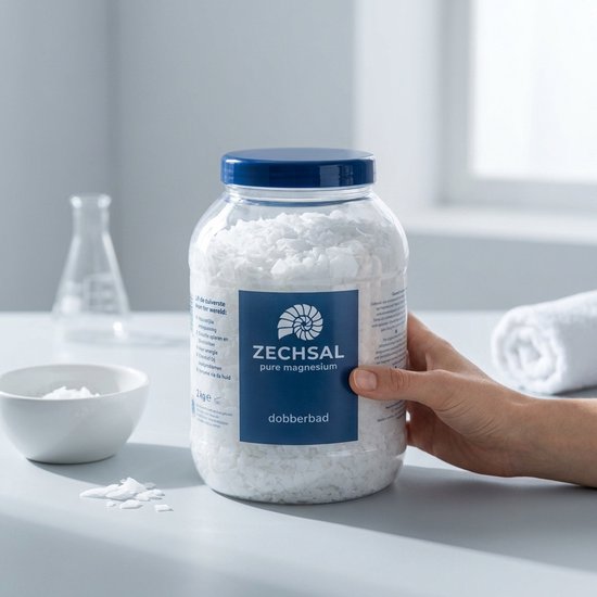 Zechsal Magnesium Dobberbad 2kg – Heilzame Badkristallen – Ontspanning & Soepele Spieren