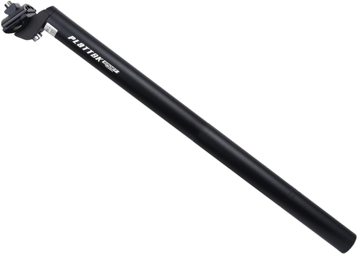SnelShoppen - PLATTBK Fietszadelpen 25,4 27,2 28,6 30,9 31,6mm Aluminium Zadelpen 440mm voor BMX, Racefiets, Downhill, Fixed Gear en MTB