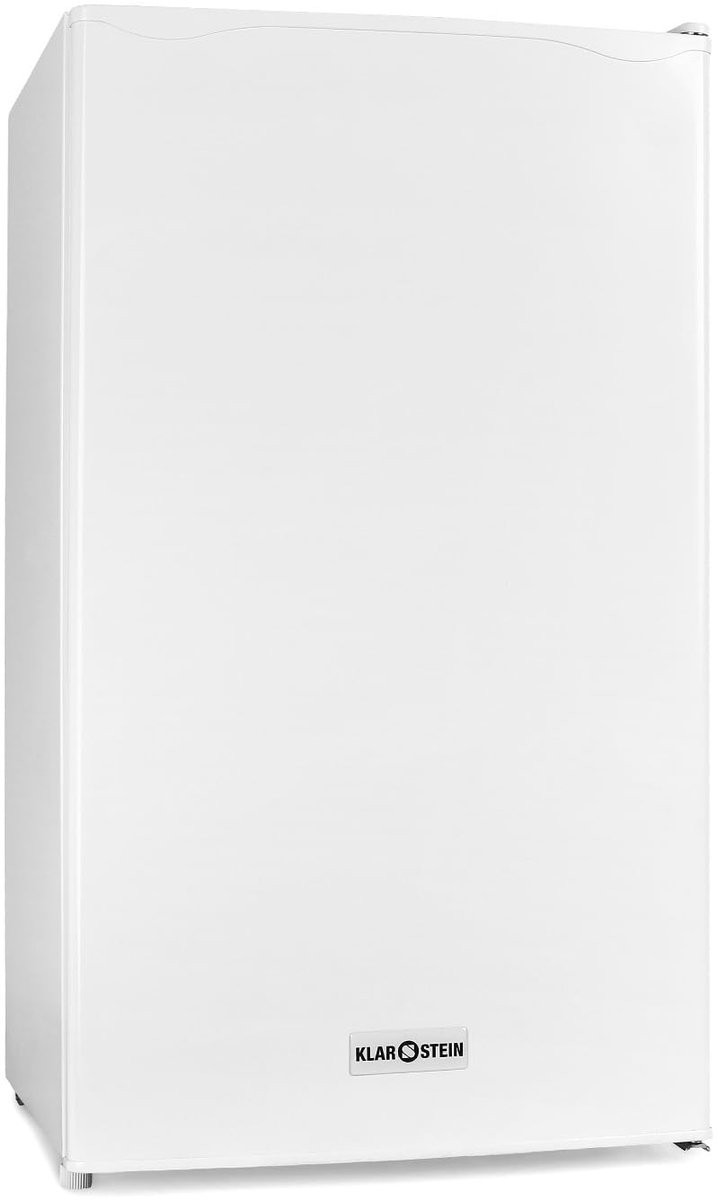 SnelShoppen - Koelkaststandaard 90L met 2 Legplanken, IJs Vak, Stille Werking, Instelbare Temperatuur, Perfect voor Keuken, Camping of Feest