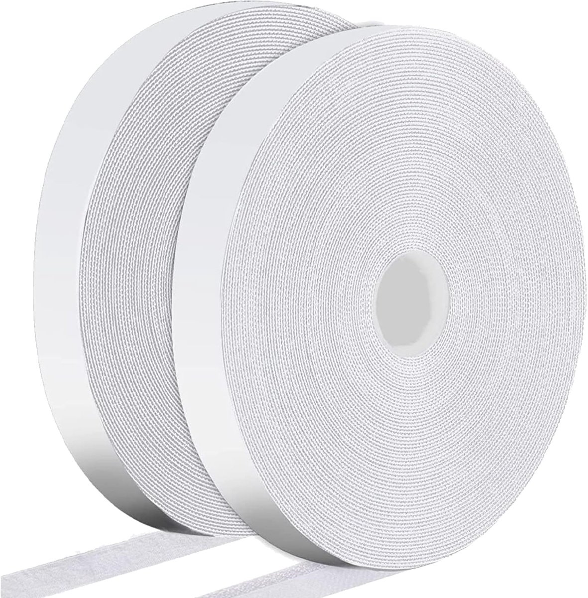 Dailygoods - Zelfklevende Tape 8 m x 20 mm - Sterke Dubbelzijdige Velcro Tape voor Mosquito Netten