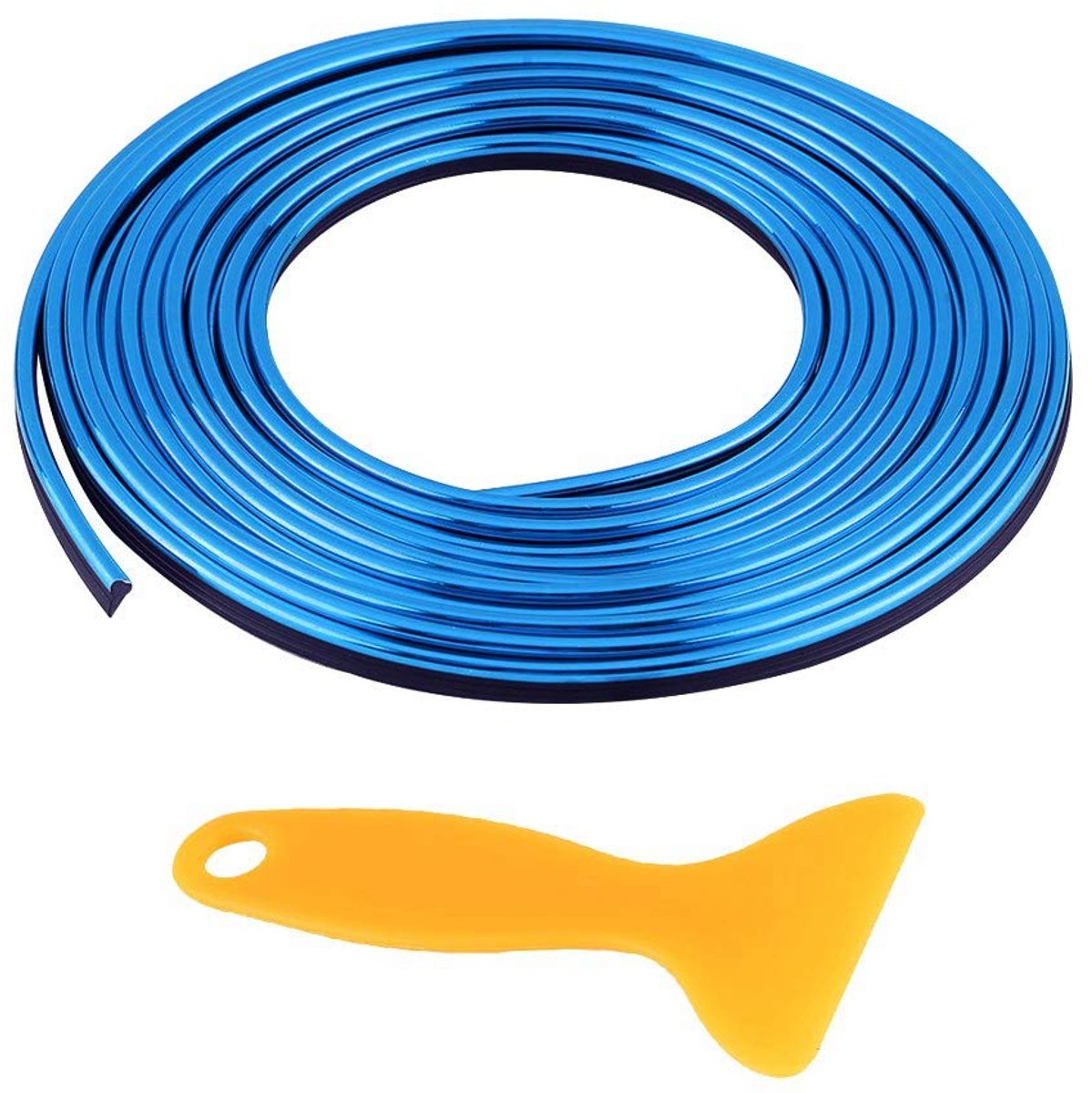 Dailygoods - Interieur Decoratie Strip voor Auto - Flexibele Moulding in Blauw