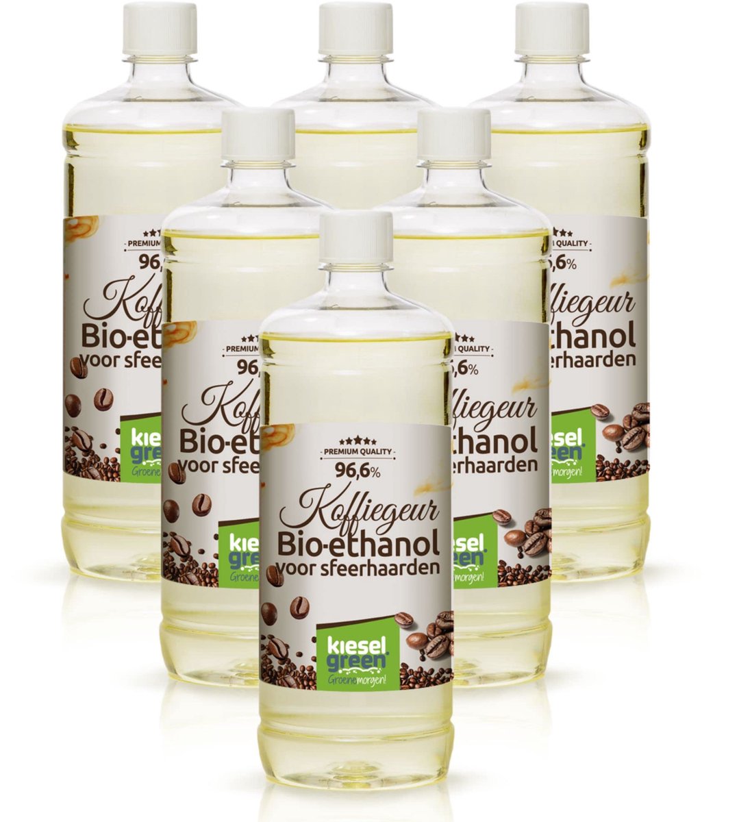 Dailygoods - Bio-Ethanol 6 x 1 Liter met Parfum - Voor Ethanol Haard in Diverse Geuren