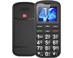 Dailygoods- Mobiele Telefoon 4G - Senioren Telefoon Grote Toetsen - SOS-Knop - Laadstation - Hoog Volume - Eenvoudig te Bedienen
