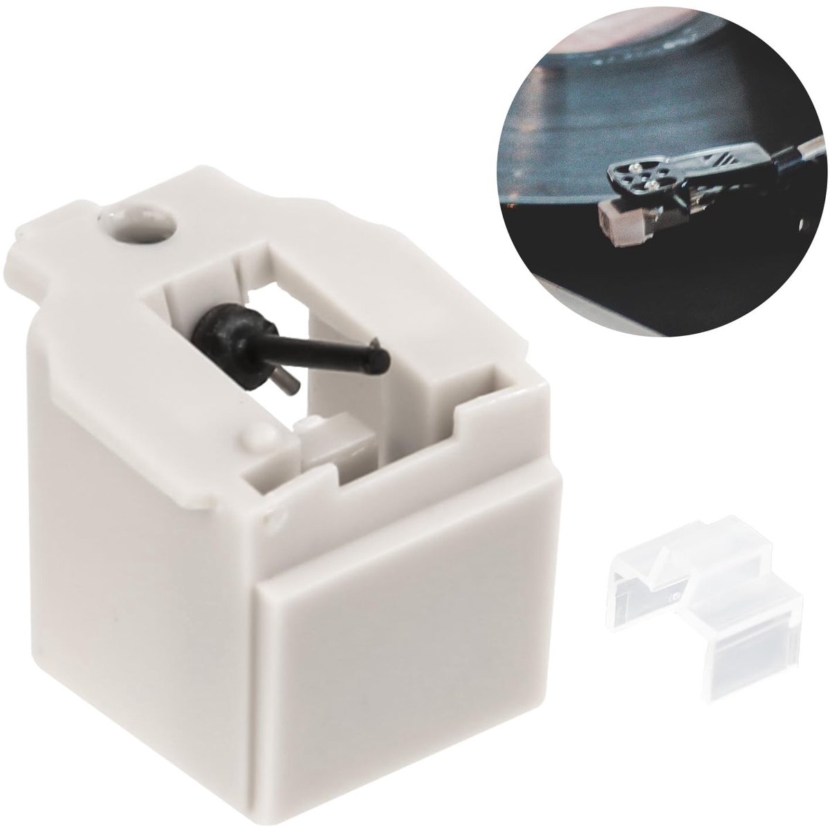 Dailygoods - Vervangende Naald voor ATN3600L - Compatibel met Diverse Vinyl Platenspelers