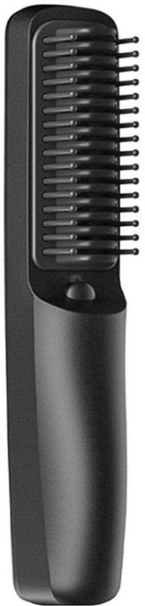 SnelShoppen - Professionele Baardverzorging met Tiardey Beard Straightener Comb voor Heren - Verwarmde Borstel met Anti-Verbrandingsfunctie voor Glad