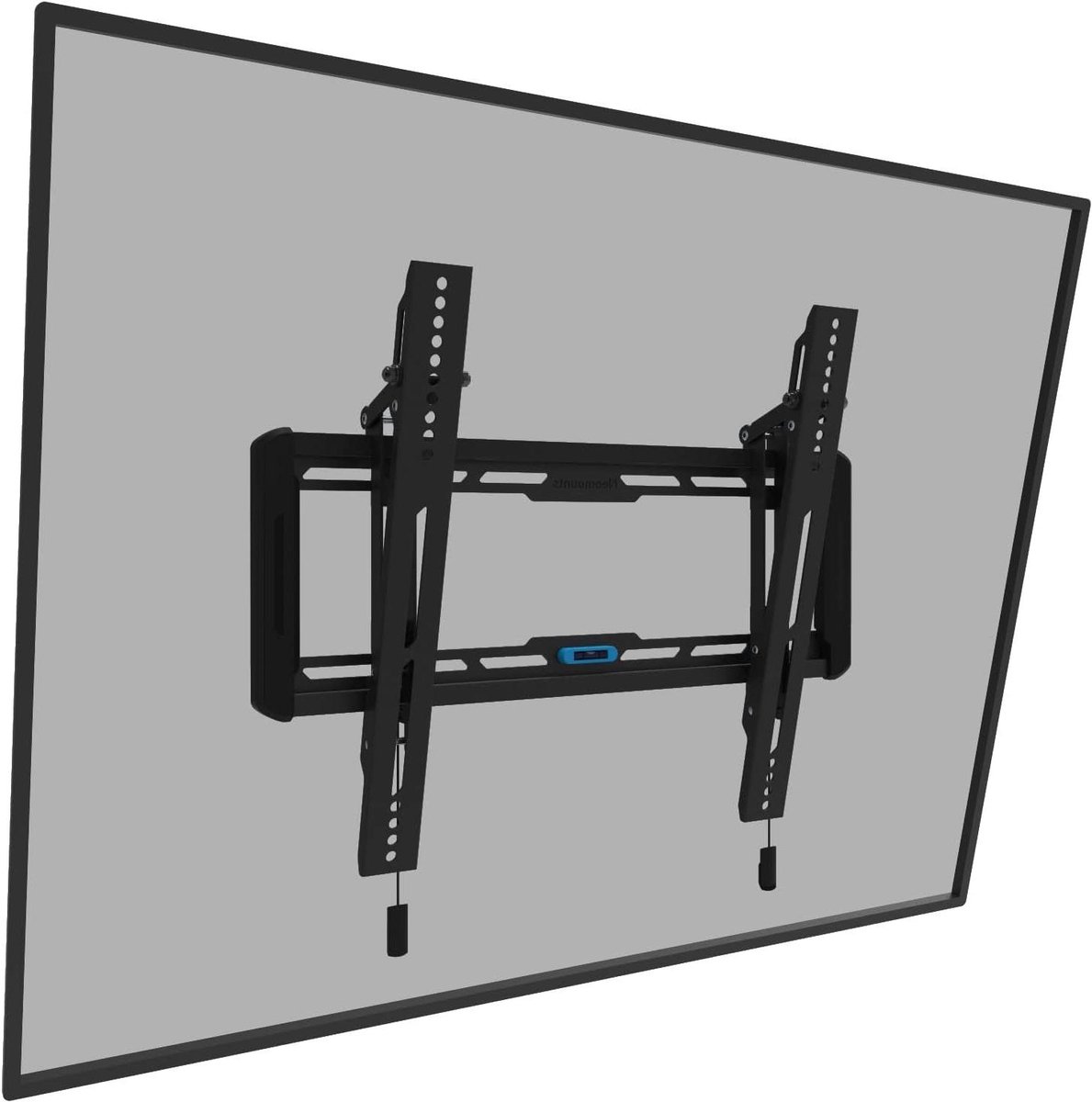 TV Wandsteun - TV Beugel Monitorhouder - TV Ophangen - Kantelbaar - Tot 65 inch - Zwart