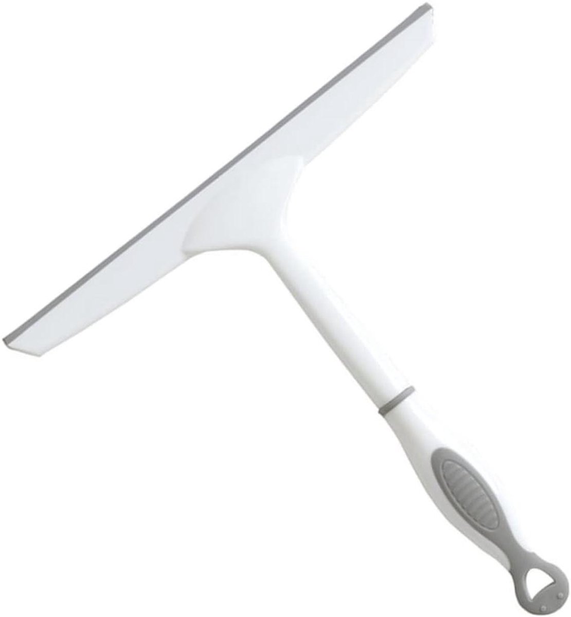 Raamwisser Schraper - Glasreiniger Wisser - Ramen Schoonmaken - Ergonomische Handgreep - 26 x 25 x 3 cm - Wit