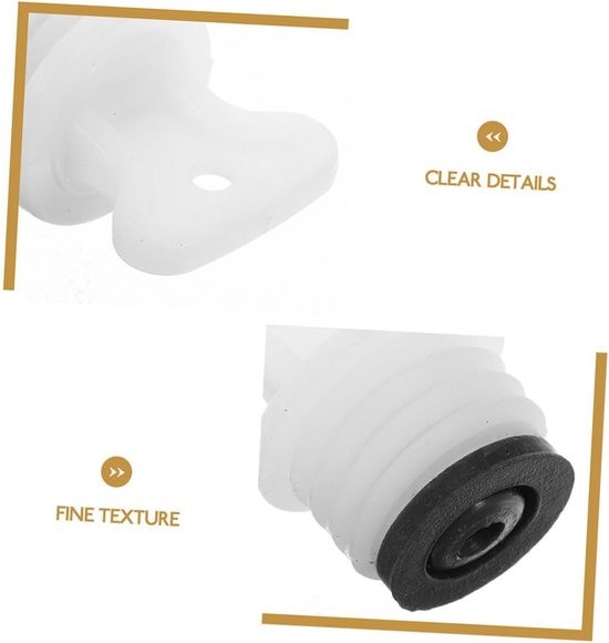 Warmwaterkruik Stoppers - Rubberen Afdichtstop Kruik - Lekvrij Gebruik - Eenvoudig Te Installeren - 35 x 25 x 25 cm — afbeelding 5