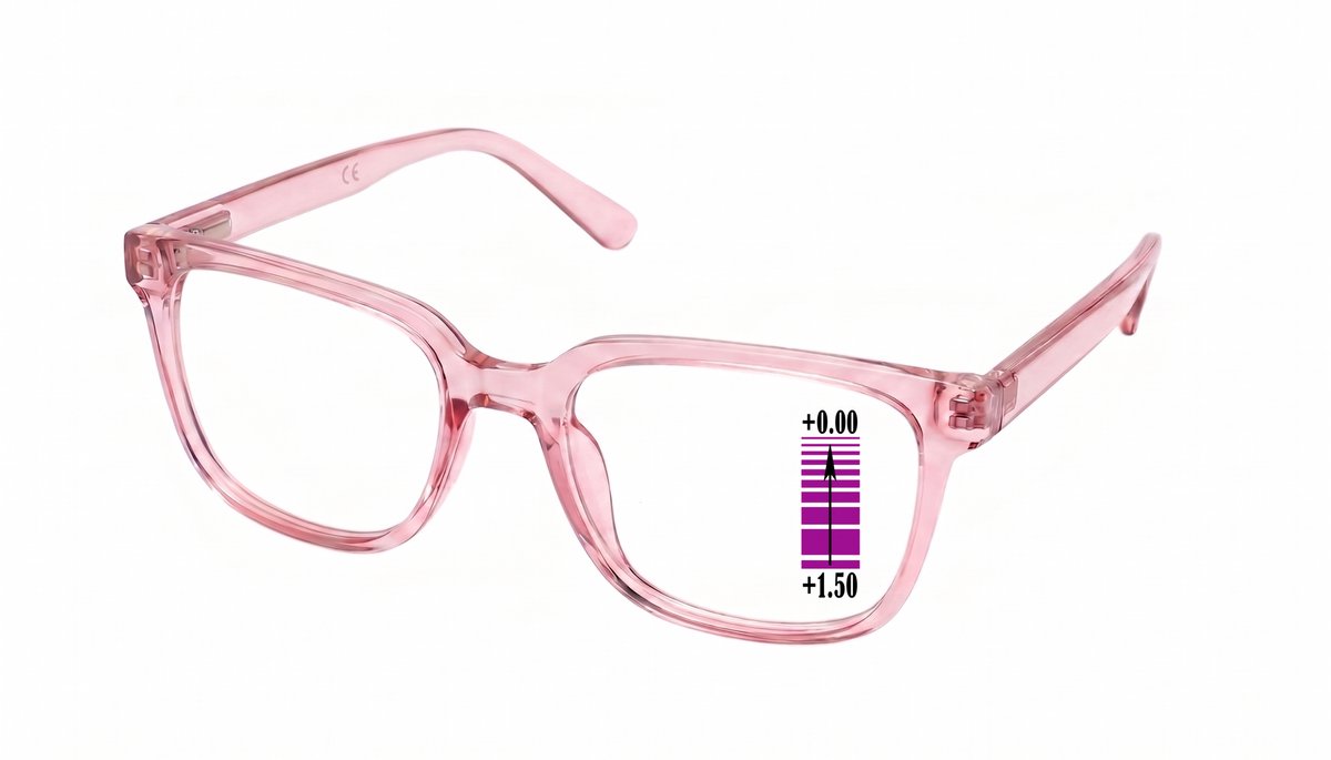 Leesbril-Vista-Bonita-Cubo progressief-Salinas Pink-+1.50