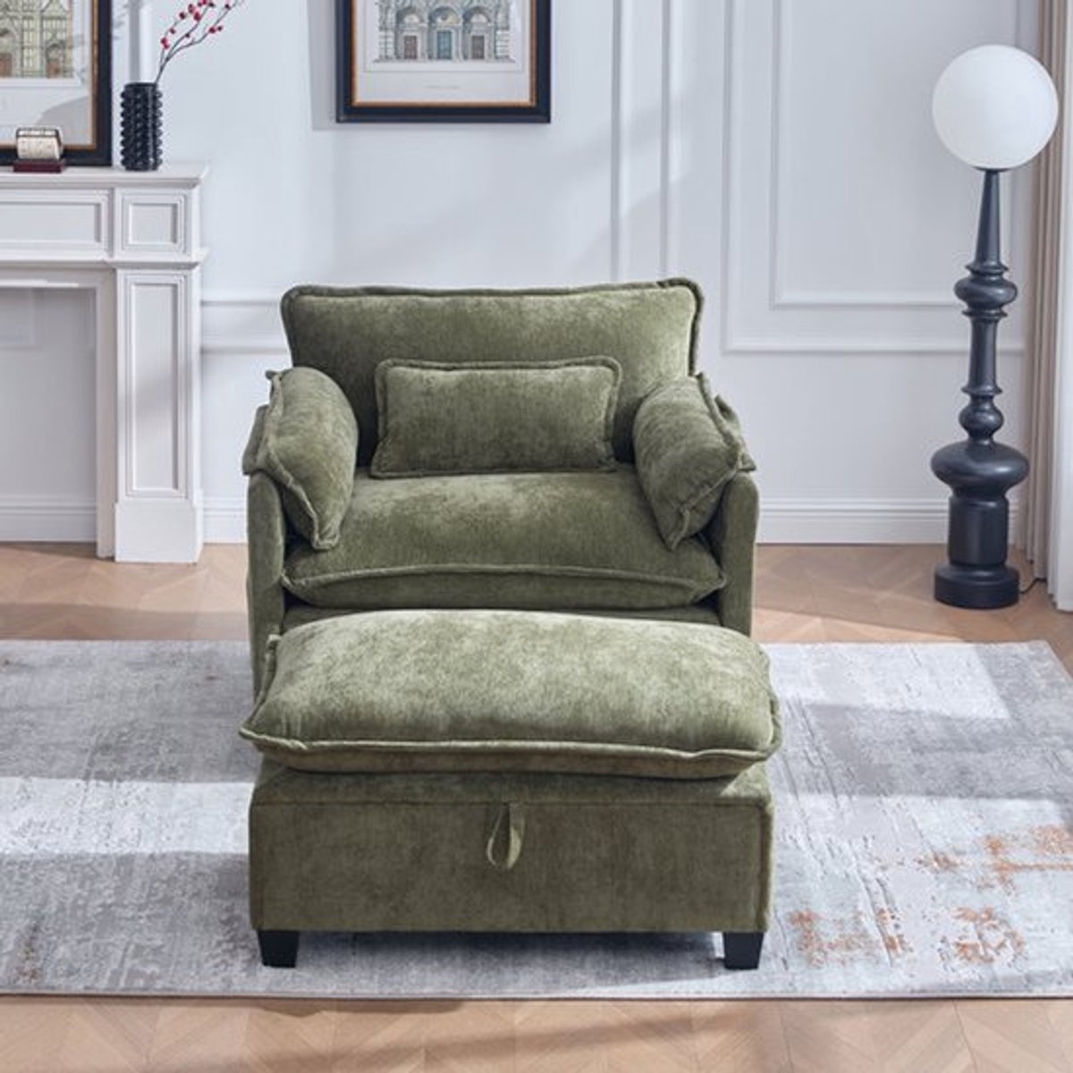 Relaxstoel – Fauteuil – Loungestoel – Vloerstoel – Zitzak – Extra Groot Formaat – Premium