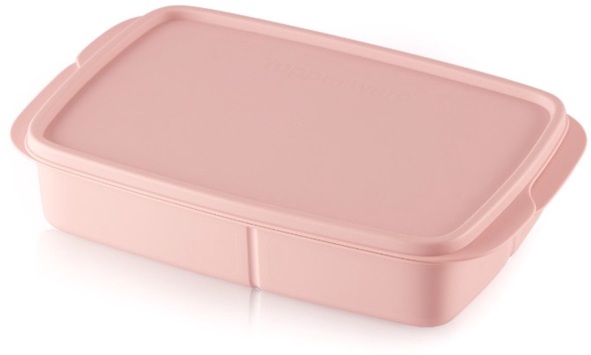Tupperware Vakjeslunchbox 1L Roze