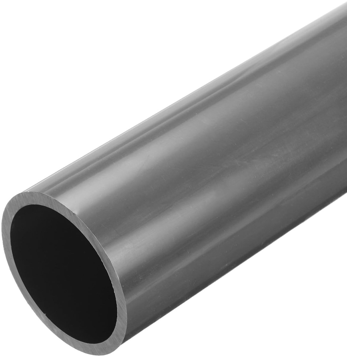 Dailygoods - PVC Tube 300mm - Grijze Ronde Plastic Buis voor Tuin en Kabels