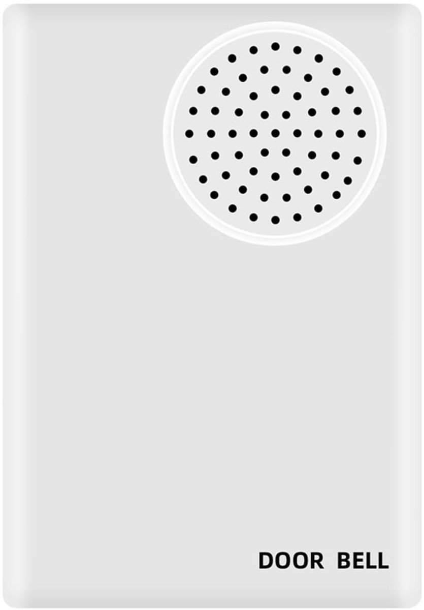 Dailygoods- Draadloze Deurbel 90DB - Draadloze Deurbel met 2 Ontvangers - Draadloze Deurbel Waterdicht - Draadloze Deurbel met Camera - Draadloze Deurbel voor Kantoor - Hoogwaardige Circuitchips - Deurbelsysteem