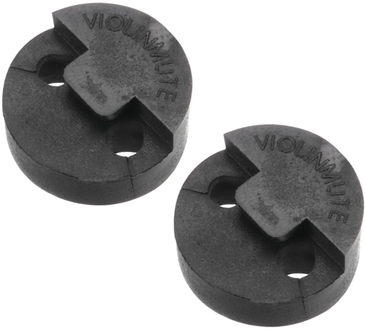 Dailygoods - Set van 2 Violine Oefen Demper - Stille Rubberen Demper voor 4/4 Violine