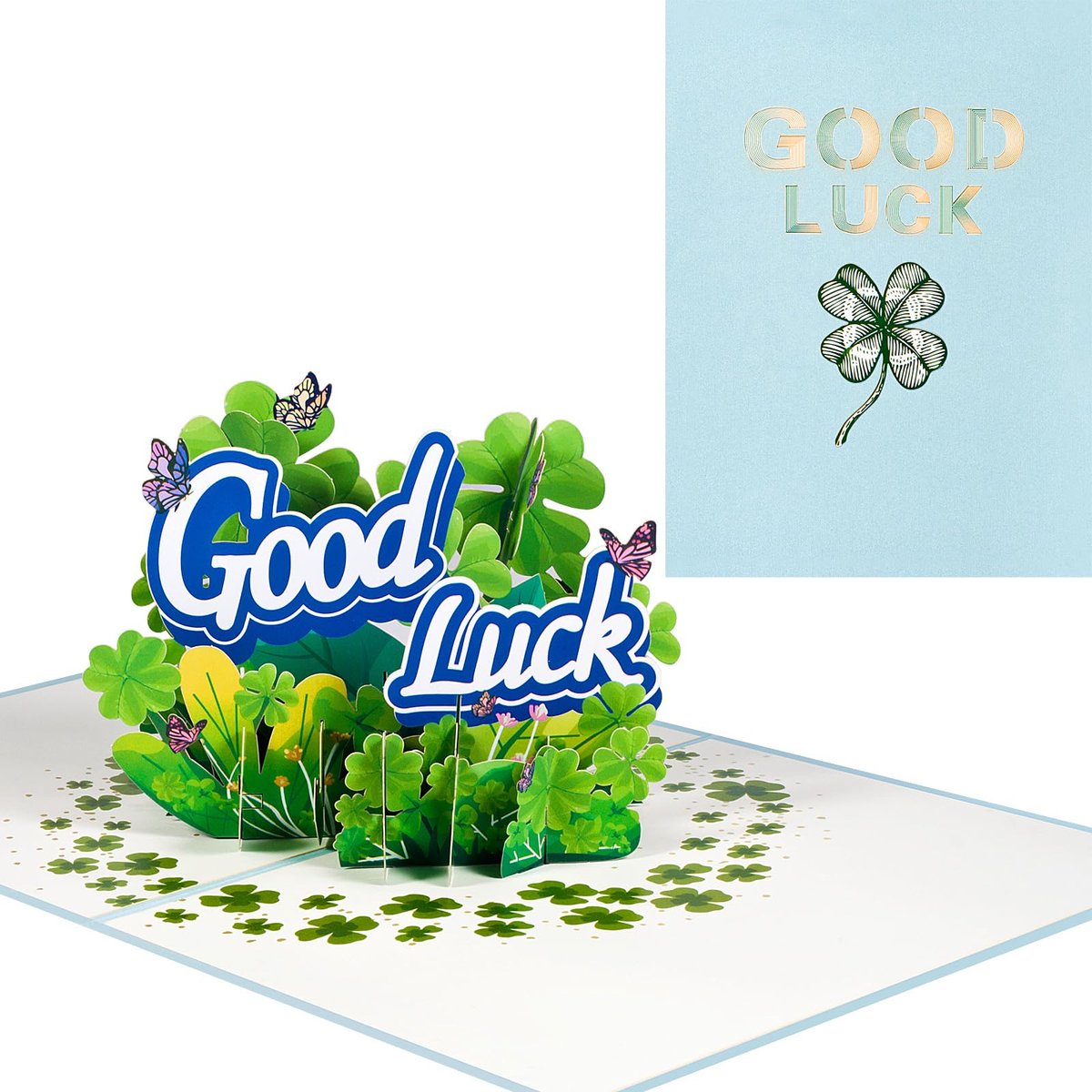 Dailygoods - Pop-up Verjaardagskaart 3D Gelukskaart - Vouwkaart voor Elke Gelegenheid