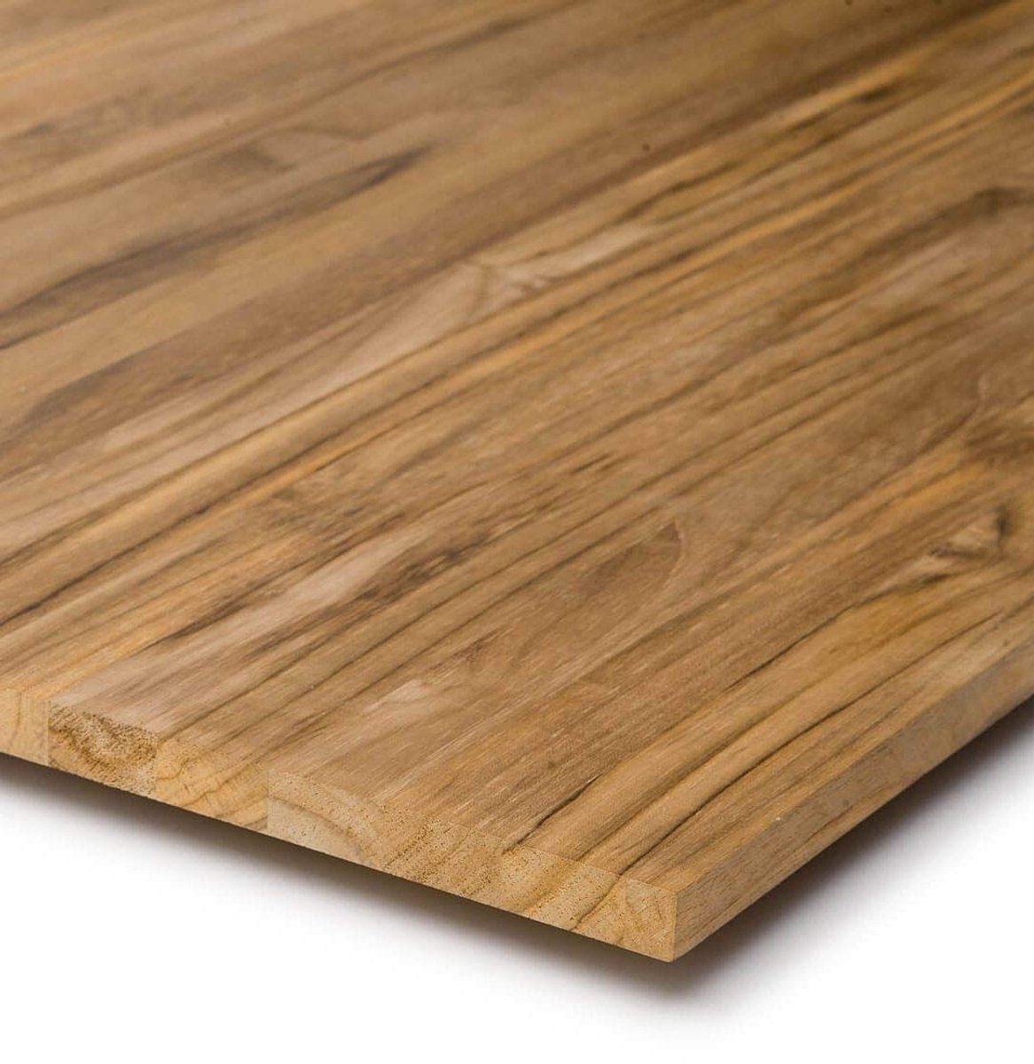 Dailygoods - Teak Massief Houten Plank 18mm - Tafelblad en Meubelbouwplaat