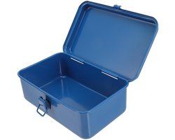 Metalen gereedschapskist organizer - Draagbaar en stalen gereedschapskist met slot
