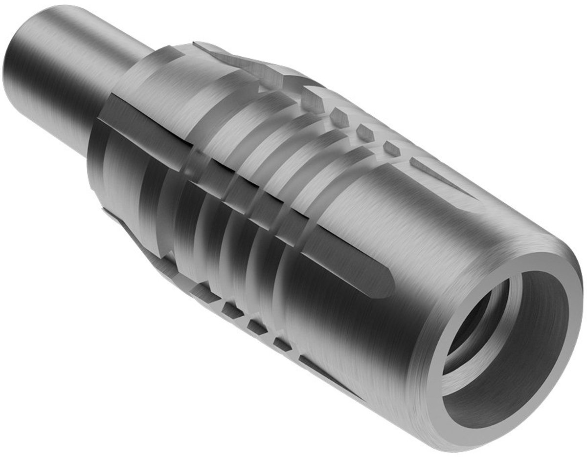 Shot Threadhead Point Adaptor Silver