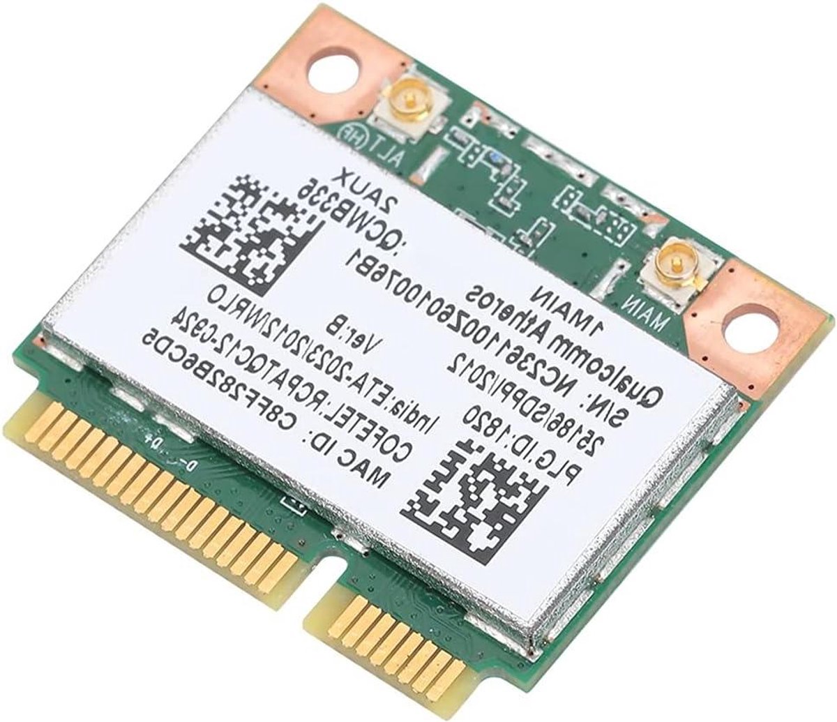 Draadloze Netwerkkaart - Wifi Bluetooth - Internet Gebruik - Mini PCI-E - 150 Mbps - Zwart