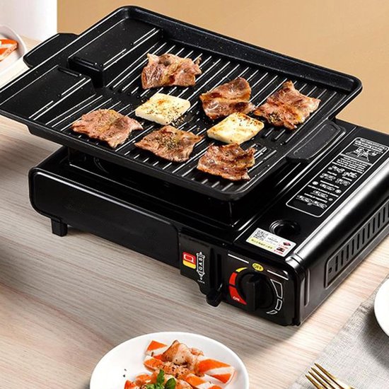 Camping Kooktoestel - Compact Gasstel - Buiten Koken - Automatische Ontsteking - 37 x 29 x 11 cm van Camping — afbeelding 5