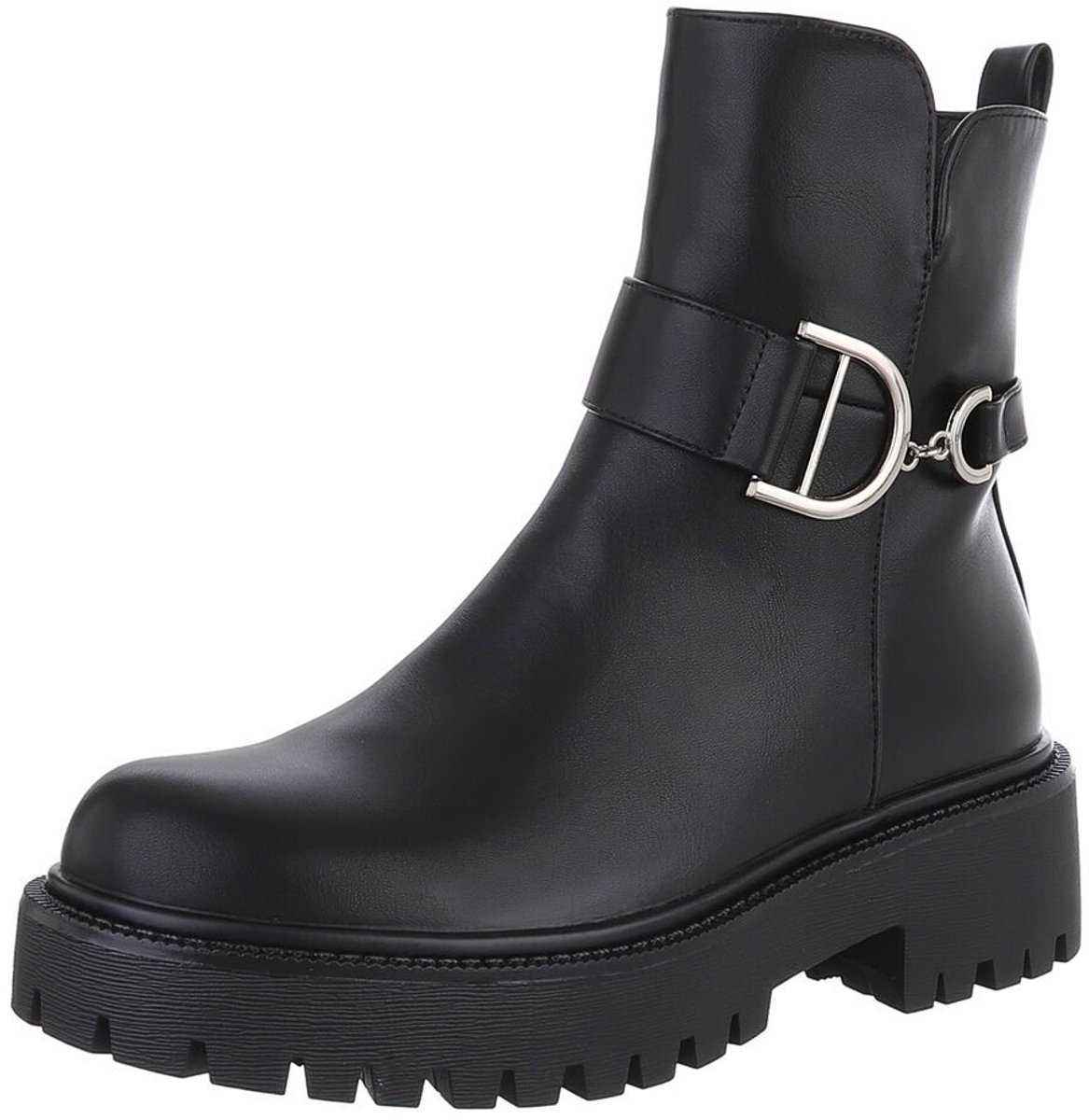 Enkellaars - Profielzool en ringdetail - Dames Mt:36