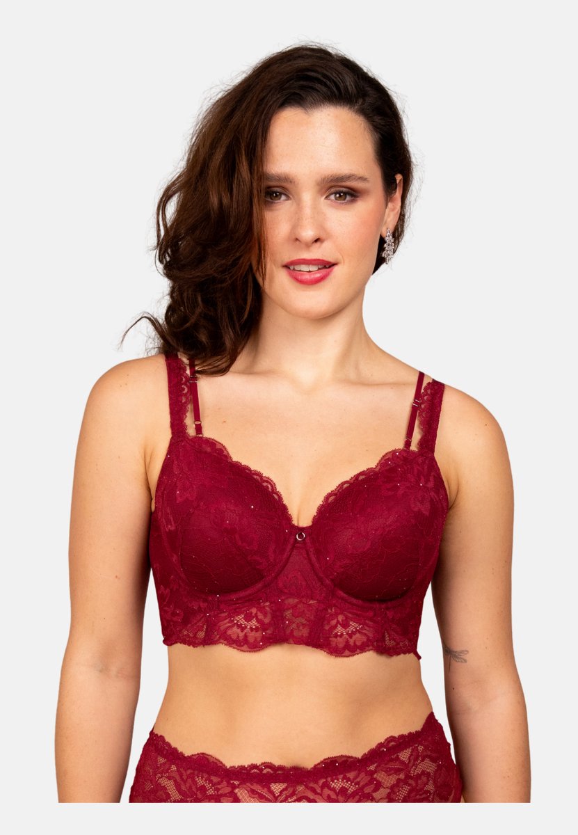 BH TRUE GLAM Demi-BHs mit Bügel,mit Schale,Spitze