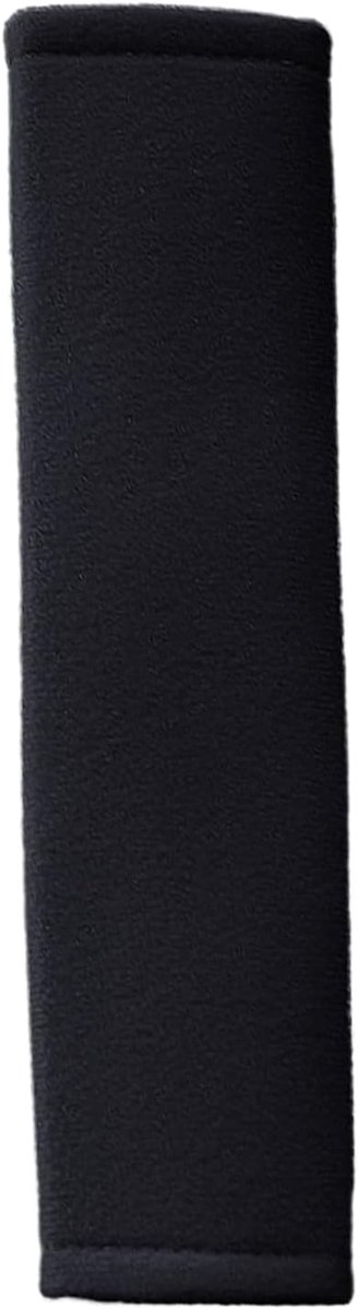 Autogordelhoes Kussen - Gordelbeschermer Veiligheid - Comfortabel Rijden - Universele Pasvorm - 24x6x2 cm - Zwart