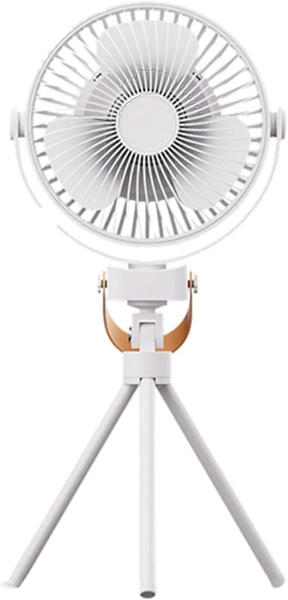 Camping Statief Ventilator - Oplaadbare Ventilator Buiten - Koelte Buiten - 360 Graden Oscillatie