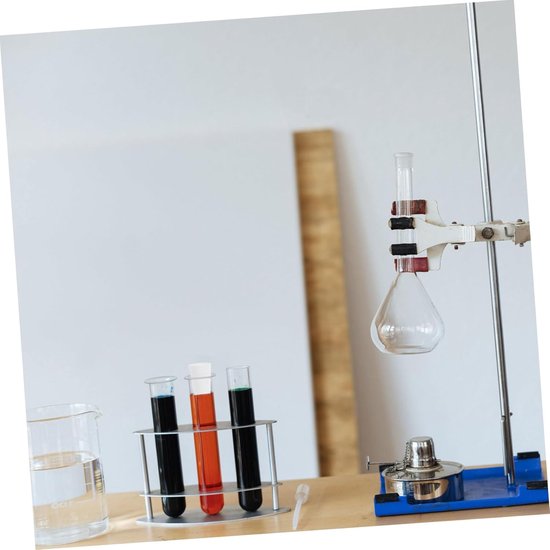 Rubberen Flesstopjes - Afsluitpluggen Sluitingen - Laboratorium Experimenten - Zonder Gat Ontwerp - 15mm x 11mm - Wit — afbeelding 5