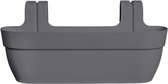 Elho Vibia Campana Easy Hanger XL 58 - Plantenbak voor Balkon - Balkonbak - 100% Gerecycled Plastic - L56 x B26.8 x H23.7 cm - Antraciet